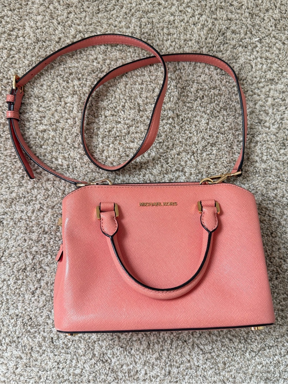 Michael Kors Salmon Pink Purse!